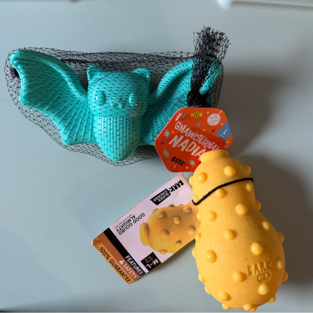 BarkBox Dog Holiday Toys - Set of 3